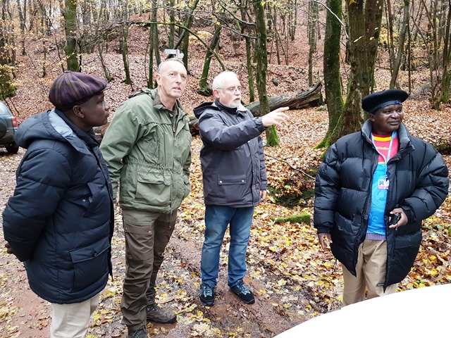 Regenwaldbotschafter Roger Enyeka zu Besuch in der Gemeinde Losheim am See